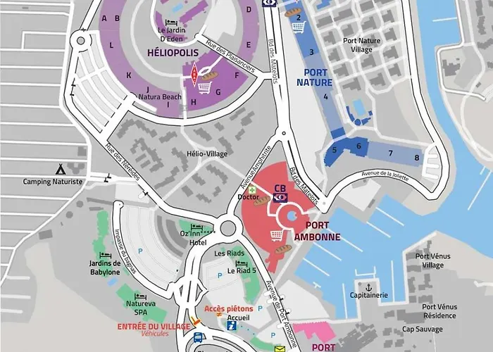 Studio Piscine Le Natureva By 8H Daire